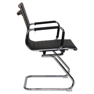 Silla confidente RD-985 en símil piel — Cartabon